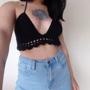 Smal festival Crochet bra